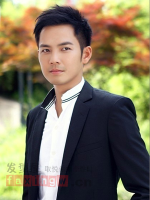 9款大脸圆脸适合发型男