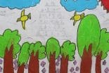春眠不觉晓春天古诗配画作品赏析